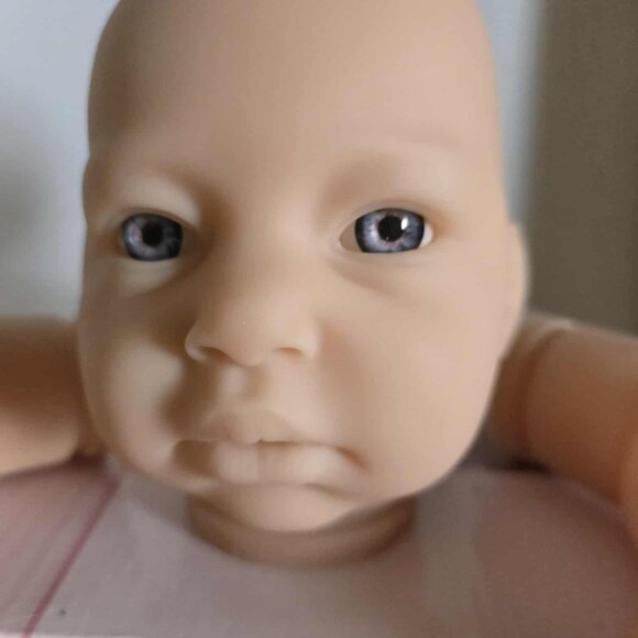 NWT Middleton Doll Reborn Baby "Joyful Heart 3/4 Limb Doll Kit" by Reva Schick - Picture 3 of 15